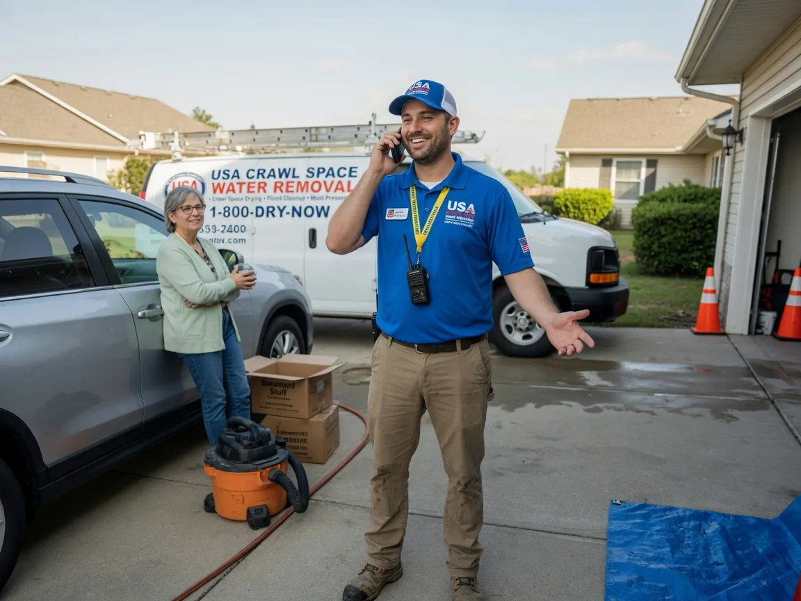 Crawl Space Water Removal Bethel, OK FAQs